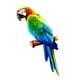 thumbnail image 4 of Figuritas De Loros Artificiales, Estatua De Animales Para Bodas, Adornos Al Aire Libre, Estilo C, 4 of 5