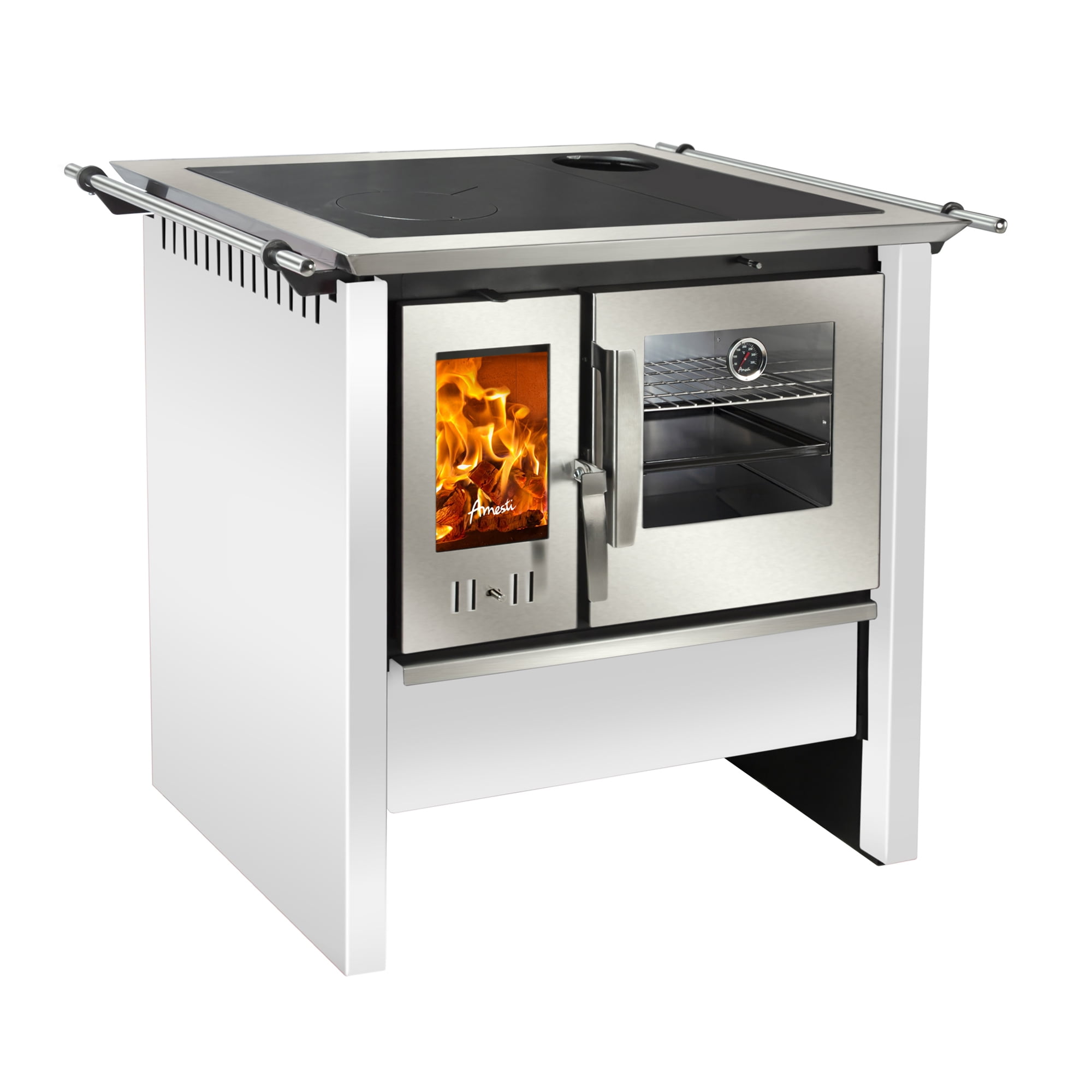 Cocina A Leña Amesti Allegra Blanca