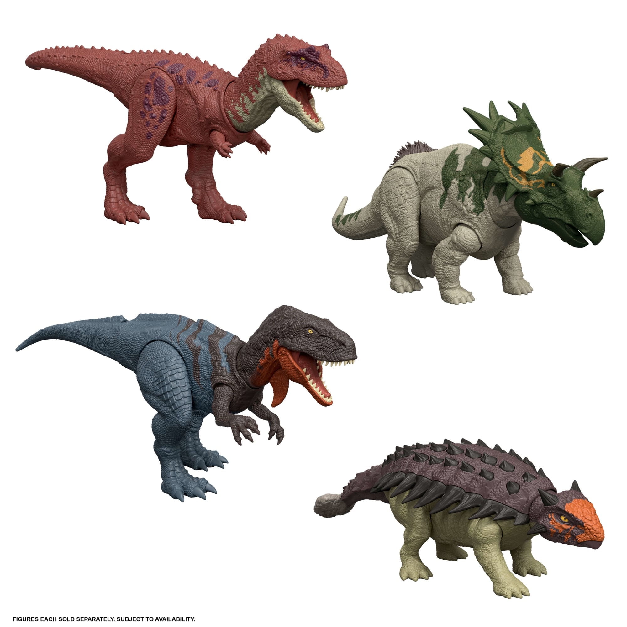 Figura Dinosaurio Jurassic World Rebirth Rugido Salvaje