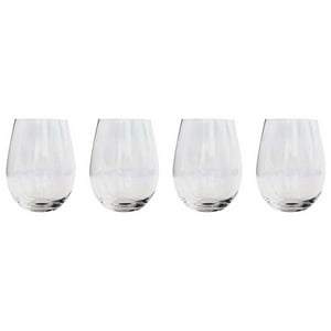 Wayu - Set 4 Vasos Redondos Vidrio
