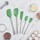 thumbnail image 4 of Juego de 5 espátulas de silicona Tovolo verde pesto, 4 of 4