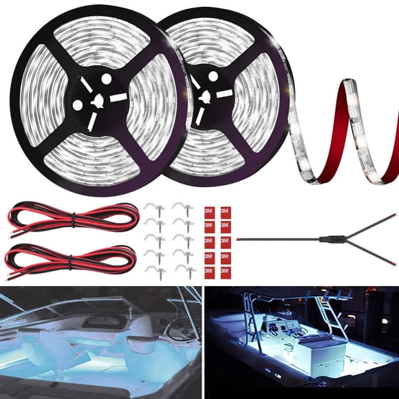 Luces LED para Barco HOKIION Tira Impermeable Blanca 10m