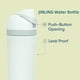 thumbnail image 2 of Botella de agua JINLING con aislamiento de acero inoxidable de 700 ml, color rosa claro, 2 of 9