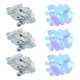 thumbnail image 1 of Paillettes De Lentejuelas Sueltas Redondas Brillantes DIY Costura Artesanal Argent, 1 of 5