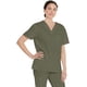 thumbnail image 5 of Pechera Dickies para Hombre con Cuello en V y Bolsillos Dobles en Pecho, Color Oliva, 5 of 7