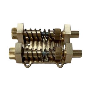 Magideal - Estabilizador De Trémolo De Latón, Piezas De Guitarra Eléctrica, Sintonizador De Tremsetter Portátil Y Resistente, Piezas De Puente, Accesorio De Repu Doble