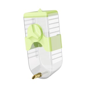 Ioensy - Dispositivo De Bebedor De Pájaros Guarteros Para Loros Para Un Pequeño Periquito De Mascotas Cockatiel Verde