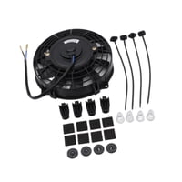 Ioensy - Kit De Ensamblaje De Ventilador De Enfriamiento De Radiador Eléctrico Genérico, Tipo Empujar O Tirar, Reemplazar