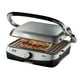 thumbnail image 1 of Parrilla Panini 1.400 w Oster revestimiento Bioceramic Gris, 1 of 6