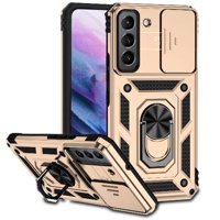 Estuche Gangxun Para Samsung Galaxy S22 Plus, Soporte Giratorio 360°, Estilo Mecánico Y Magnético