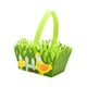 thumbnail image 3 of Canasto De Dulces De Huevo De Pascua Con Asa, Canastos De Juguetes De Tela No Tejida, Gallina Amarilla, 3 of 3