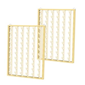 Magideal - Estante Para El Cabello Trenzado De Madera, Separador De Cabello, Soporte De Extensión, Accesorios Multipropósito, Soporte Para El Cabello Con Montaje