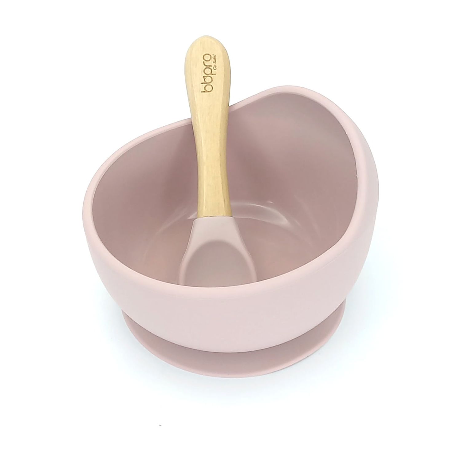 Plato Antideslizante Con Cuchara Bbpro – Ideal Para Pequeños