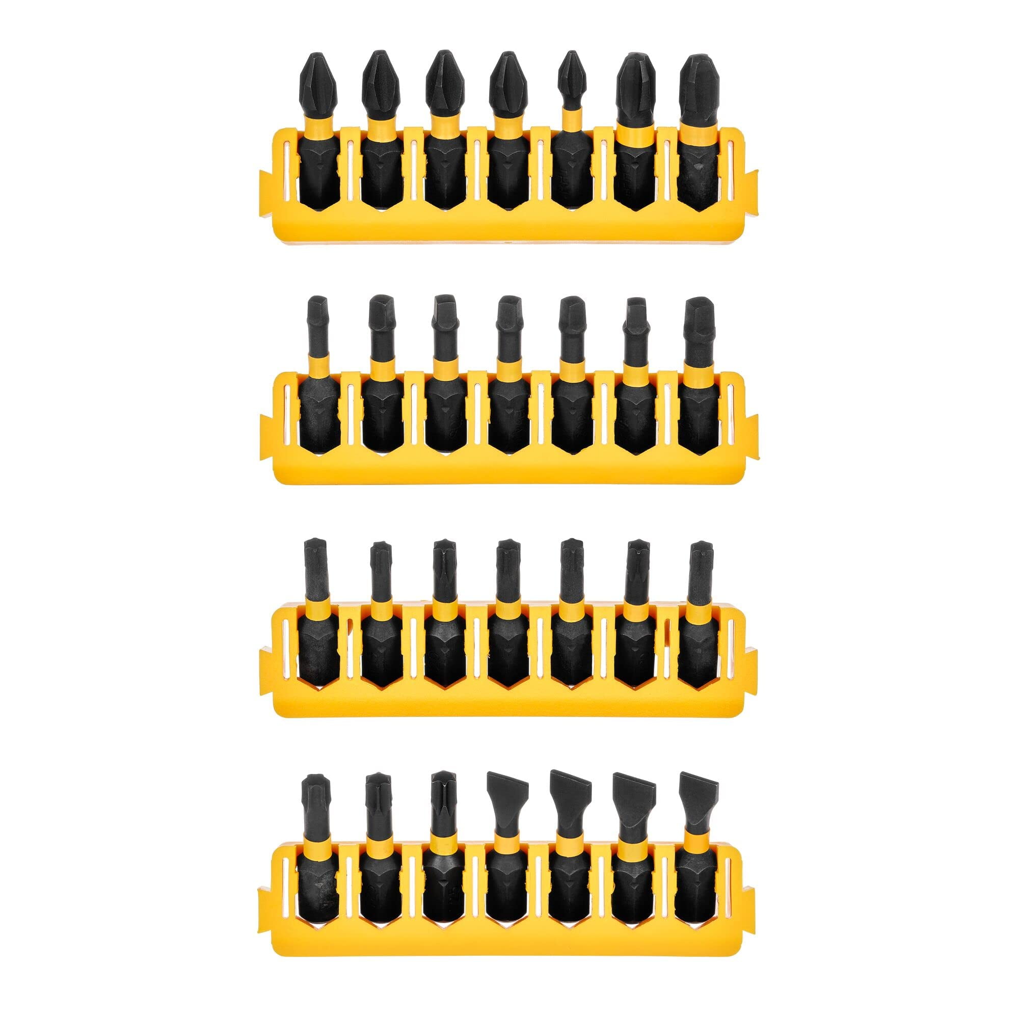 Juego De Puntas De Destornillador Dewalt Bytc Flex Torq #2 Phillips/ #8 Ranuradas