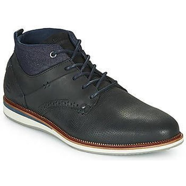 Botines Hombre Cuero Enon-6-64 Bullboxer azul 40