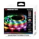 thumbnail image 1 of Tira de luces LED XTREME Monster, 5 m, sincronización de música, RGB+IC, 120 LED, 1 of 7
