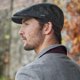 thumbnail image 3 of Gorro Plano tipo Newsboy Biddy Murphy XL Gris de Lana con Espina de Pescado, 3 of 9