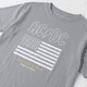 thumbnail image 3 of Polera Manga Corta Mujer Bandera Gris ACDC, 3 of 4