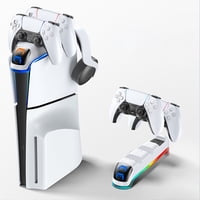 Cargador Controlador Ps5 Slim Aaronmei Blanco