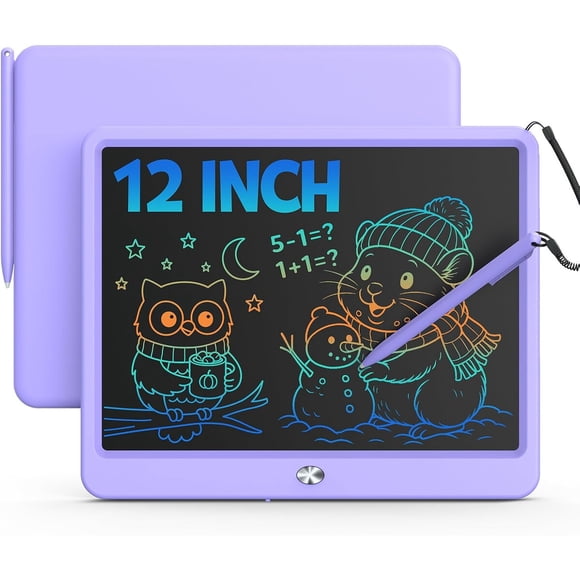 Tablet de Dibujo Bravokids 12 Pulgadas LCD Pantalla Color