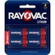thumbnail image 1 of Baterías Rayovac CR123A 3V Litio Pack 4 Fotografía, 1 of 3