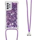 thumbnail image 2 of Funda FOXDOCK para Samsung Galaxy A73 5G con Cuerda Ajustable, Brillo Líquido, Protección Antigolpes y Lente – Ideal para Regalo, 2 of 6