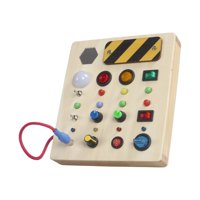 Bothyi - Tablero De Interruptor Led Con Interruptor De Palanca Tablero Ocupado Para Regalos De 2 3 4 Años