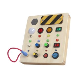 Bothyi - Tablero De Interruptor Led Con Interruptor De Palanca Tablero Ocupado Para Regalos De 2 3 4 Años