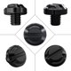 thumbnail image 5 of Tapones para retrovisores de motocicletas AVERZELLA M10x1.25 (negros), 5 of 7