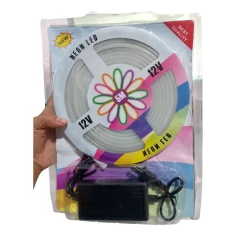 Genérico - Cinta De Iluminacion Led Colores Neon Flex 5 Metros Lau