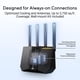 thumbnail image 4 of Router ASUS RT-BE9700 WiFi 7 tribanda con puerto 10G y VPN, 4 of 9