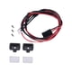 thumbnail image 3 of Parachoques De Metal CNC Para WPL D12 1:10 Escala RC Car Pickup Truck Accesorios Luz Delantera Cuadrada, 3 of 5