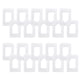 thumbnail image 1 of Pack 20 Placas Triple con Soporte Metálico - Blanco, 1 of 3