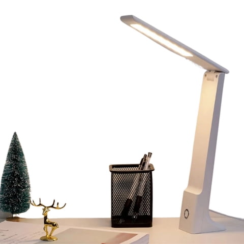 Crusec - Lampara Led De Mesa Nocturna Escritorio Protección Ocular