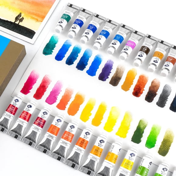 Pintura acuarela Paul Rubens 24 colores en tubo de 5 ml