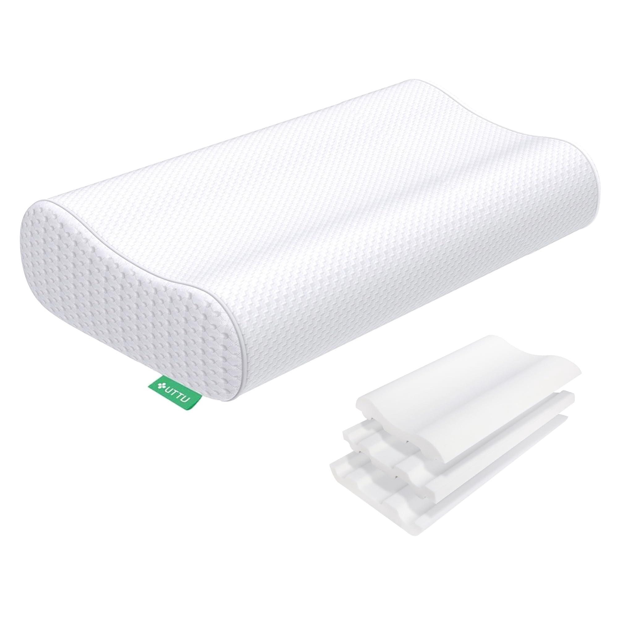 Almohada Cervical Uttu De Espuma Viscoelástica Para Aliviar La Tensión Del Cuello King