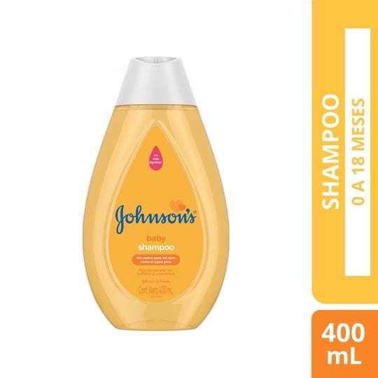 Shampoo Para Bebé Ph Balanceado 400 ml Johnson's Baby