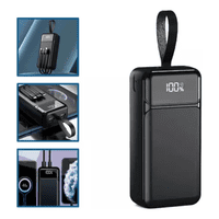 Genérico - Bateria Portatil 30000Mah Powerbank Multipuertos