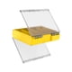 thumbnail image 1 of Caja De Aparejos De Pesca Con Mosca, Portátil, Para Cebos, Anzuelos Y Se?uelos, Color Amarillo, 1 of 5