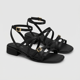 thumbnail image 3 of Sandalia Mujer Negro Monica Piccadilly, 3 of 5