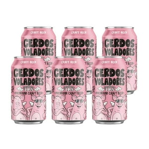 Barcelona Beer - Pack 6 Cervezas Cerdos Voladores Lata 330