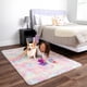 thumbnail image 3 of Alfombra Area Ophanie Rainbow para dormitorio de niñas, unicornio, 120 x 180 cm, 3 of 6