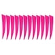 thumbnail image 2 of 12 Piezas 4 Pulgadas Tiro Con Arco Flecha Plumas Fletchings Paletas Rosa Rojo, 2 of 3