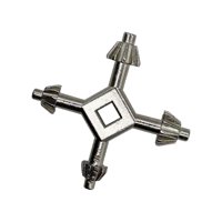 Ioensy - Llave De Portabrocas De Acero Herramienta Manual De Combinación Multifunción Universal