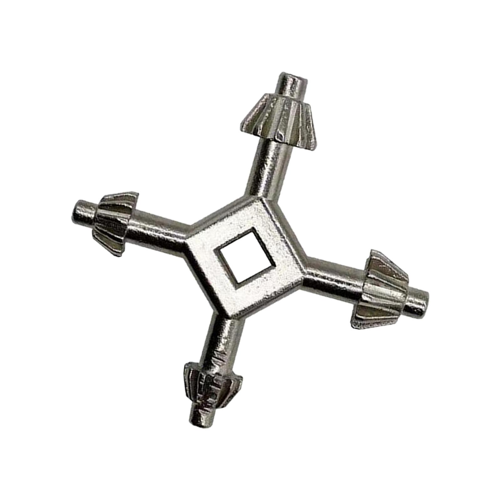 Ioensy - Llave De Portabrocas De Acero Herramienta Manual De Combinación Multifunción Universal