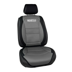 Funda Cubre Asiento Auto Individual Gris Sparco Universal