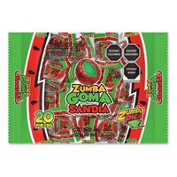 Zumba Pica - Zumba Goma Mix Sandia Con Tamarindo 20 Piezas
