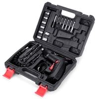 Jenabom Juego De Destornilladores Eléctricos Inalámbricos, Incluye 47 Accesorios, Herramienta De Reparación Multifunción Recargable De 3,6 V, Ideal Para Proyectos De Bricolaje De Renovación Del Hogar