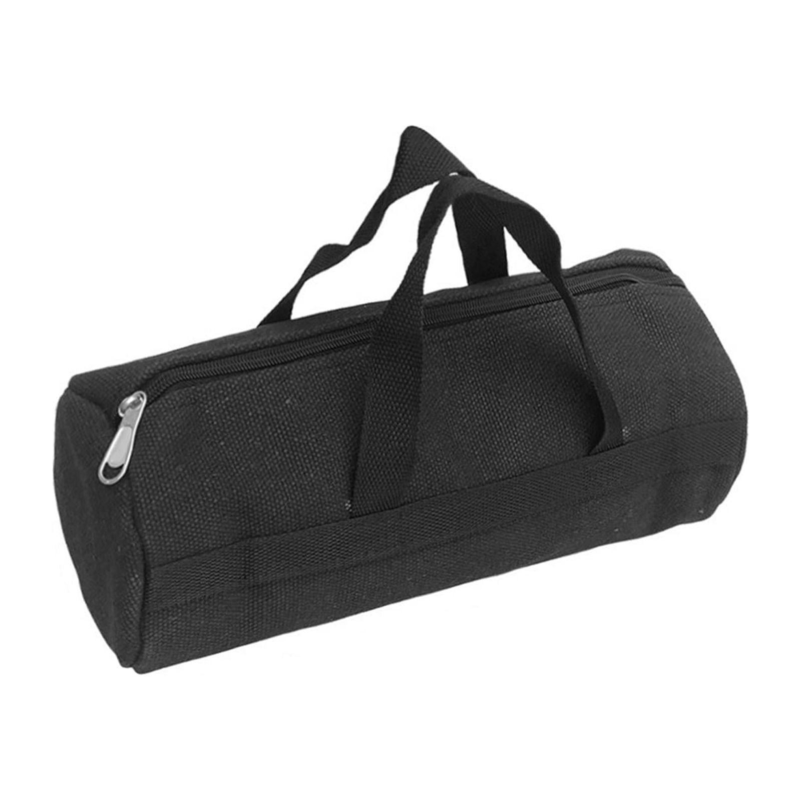 Ioensy - Bolsa De Herramientas Bolsas Organizadoras De Almacenamiento De Herramientas Gruesas Para Trabajador Electricista Carpintero Negro Pequeño