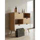 thumbnail image 3 of Cómoda Cajonera LagoMuebles 80cm Nórdica 3 Cajones, 3 of 6